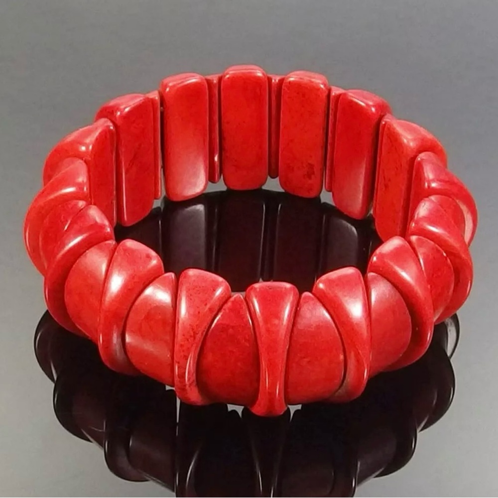 Elegant Red Bracelet for Women